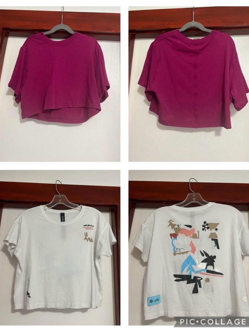 2 lululemon crop tops!